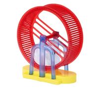 Animal Électronique | Jouet Interactif Pour Hamster, Lapin Et Petit Animal En Peluche | Simulation Réaliste Avec Support Et Roue D'Exercice | Cadeau Amusant Pour, Filles, Garçons, Chiens