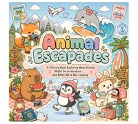Animal Escapades: A Coloring Book Exploring What Animals Might Do on Vacation… and When We’re Not Looking