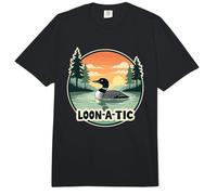 Animal Espiritual de pájaro Loon-A-Tic Comfort Colors Adult Heavyweight T-Shirt