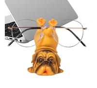 Animal Eyeglass Holder - Resin Puppy Glassees Stand | Dog Glassees Stand Eyeglass Holder | Cute Sunglass Display Stands | Decorative Glasses Accessories | Unique Glasses Display Stands For Friends Fam