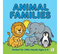 Animal Families: Cute Parent and Baby Animal Coloring Book for Toddlers: Fun and Easy Pages with Thick Lines for Kids Ages 2-5
