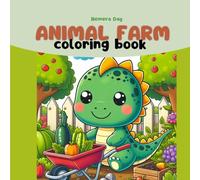 Animal Farm coloring book: 80 cute kawaii drawings for kids