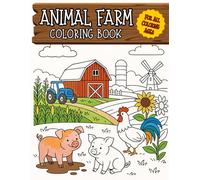 Animal Farm Coloring Book: Wholesome Farm Scenes to Spark Imagination, Relaxation & Mindfulness for All Ages