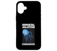 Animal favorito Medusa inmortal Carcasa para iPhone 16 Plus
