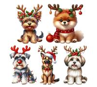 Animal Figurine Christmas Ornaments, Wildlife Christmas Tree Ornaments, Adorable Animal Christmas Decor, Animal Lover Christmas Ornaments, Christmas Animal Hanging Ornaments