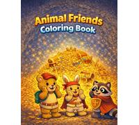 Animal Friends Coloring Book: A Fun Coloring Book For Children