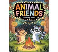 Animal Friends Coloring Book: Forest Friends Delight - A Therapeutic Coloring Journey