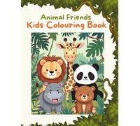 Animal Friends Colouring Book: 25 Unique Designs on Single-Sided Pages for All Skill Levels