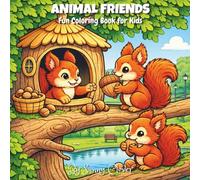 Animal Friends: Fun Coloring Book for Kids