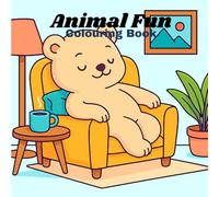 Animal Fun: A cute animal colouring book for any age!