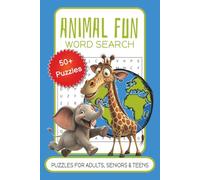 Animal fun word search book: word search book with all the animals from land, sea and air ready to be found! | 6x9 in, 108 pages | 50+ puzzles