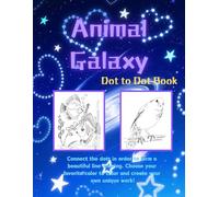 Animal Galaxy Dot To Dot Coloring books for Adults Relaxation.It contains 48 pictures of Ostrich,dog and other pictures,Large Print Size.This book size is 8.5*11 inches.