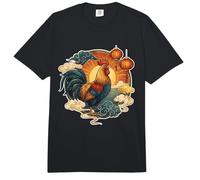 Animal Gallo del Zodiaco Chino Comfort Colors Adult Heavyweight T-Shirt