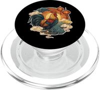 Animal Gallo del Zodiaco Chino PopSockets PopGrip para MagSafe