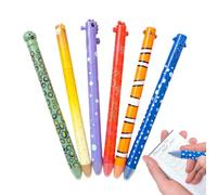 Animal Gel Pens, Reutilizable Borrador Markers, Fine Tip with Vibrant Colors