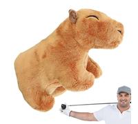 Animal Golf Club Cover - Funny Capybara - Cubierta para cabeza de conductor, cubierta de golf | Personal del club de golf para los amantes de los golfistas, accesorios de golf para hombres, protección