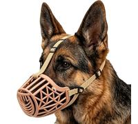 Animal Grooming Face Guard - Funda protectora para el uso con ventilación para el manejo | Estilo jaula ligera con ayuda de seguridad, visitas veterinarias para el cuidado de mascotas, asistencia de