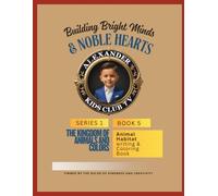 Animal Habitat Tracing and Coloring (The Kingdom of Creatures and Colors)