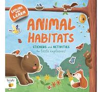 Hábitats de animales – Libro de pegatinas para pequeños exploradores – Autumn Publishing