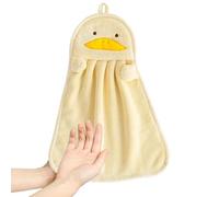 Animal Hand Towels - Super Absorbent Fabric, Quick Drying Material, Soft Plush Texture, Hanging Loop Design, Cute Decorative Style | Ideal para Boys Girls Teens Nursery Daycare School Home Restroom