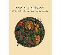 Animal Harmony: A Mindfull coloring journey for adults