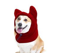 Animal Hat - Thermal Small Breed Toque, Breathable Crochet Dog Apparel with Thick Insulated Fabric, Stylish Decoration Snood, Ideal for Festival Holiday Costume Party