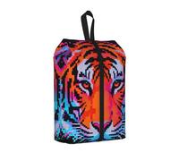 Animal Head Pictures - Bolsa de zapatos para viajes, impermeable, organizador de zapatos para maleta, bolsa de almacenamiento 3 en 1 para entrenadores de gimnasio