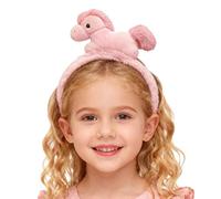 Animal Headbands - 7.87 Inch Plush Horse Headband | Festival Party Hair Accessories, Easter Headband for Halloween Theme Party, Stage Performance and Role Play