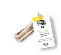Animal House Astas de Ciervo Seccionadas para Perros - Masticable Natural, Juguete para Masticar Que Ayuda a Mantener Dientes y Encías Sanos y Limpios (XS)