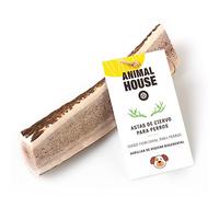 Animal House Astas de Ciervo Seccionadas para Perros - Masticable Natural, Juguete para Masticar Que Ayuda a Mantener Dientes y Encías Sanos y Limpios (L)