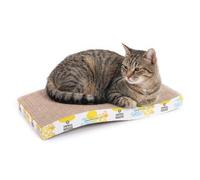 Animal House Juego de Rascador para Gatos de Cartón para la Diversión de Tus Amigos Felinos, 2 Capas Reversibles (Onda)