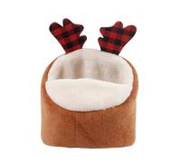 Animal House - Suave y cálida para Hamster, de Hamster, Animal para Dormir, Juego de Marmo para Gelbill Chinchilla Erizo Clima frío