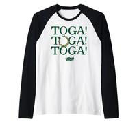 Animal House Toga! Toga! Toga! Camiseta Manga Raglan