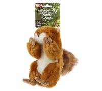 Animal Instincts Forest Friends - Juguete chirriante de Peluche Suave para Perros, Juguete cómodo para Cachorros, Sammy Squirrel - Grande