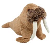Animal Instincts Snow Mates - Juguete chirriante de Peluche Suave para Perros, Juguete cómodo para Cachorros, Winston Walrus - Grande