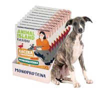 Animal Island Comida Húmeda Monoproteína para Perro Adulto Paté de Pato con Verduras Pimiento Calabacín Patata Bolsita Sin Cereales, 9 x 300g