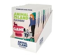 Animal Island Everyday Alimento Húmedo Completo para Perros de Razas Pequeñas Paté de Caza con Cerdo, Pavo y Caldo de Ternera Sin Cereales, 10 x 150g