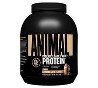 ANIMAL Isolate Whey Protein en polvo (Caramel Latte) - con 25 g de proteína y 4,6 g de BCAA para el desarrollo muscular, batido de proteínas con aislados y diversos aminoácidos, 2,3 kg