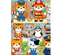 Animal jobs coloring book 1