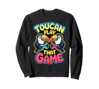 Animal Juegos de Palabras Tucán Jugar Ese Juego Lindo Gamer Tucán Sudadera