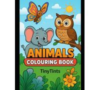 Animal Kingdom: A Fun Colouring Book for Kids Aged 3 to 6"