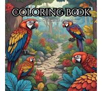 animal kingdom: adult coloring book for stress relief: forget about everything with the animal friends, busy life begone!