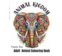 Animal Kingdom Adult Colouring In Book of Animals