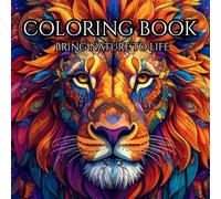 Animal Kingdom: Bring Nature to Life: 50 Detailed Animal Patterns for Relaxation and Creativity