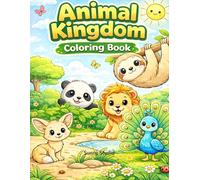 Animal Kingdom: Coloring Book