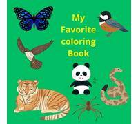 Animal Kingdom coloring book: Coloring book of animal for kids 3-6 years.