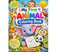 Animal Kingdom Coloring Book for Kids: Fun and Easy Animal Illustrations for Ages 3-12