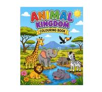 Animal Kingdom Colouring Book