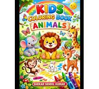 Animal Kingdom - Fun Coloring Book for Kids Aged 3-6