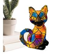 Animal Lamp Cat Table Lamp Night - Lights for Kids Resin Home Decor Spooky